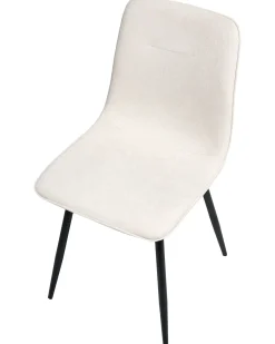 Sæt med 4 spisebordsstole TUSCOLA Lys Beige