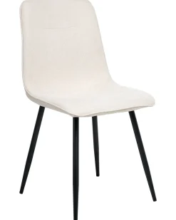 Sæt med 4 spisebordsstole TUSCOLA Lys Beige