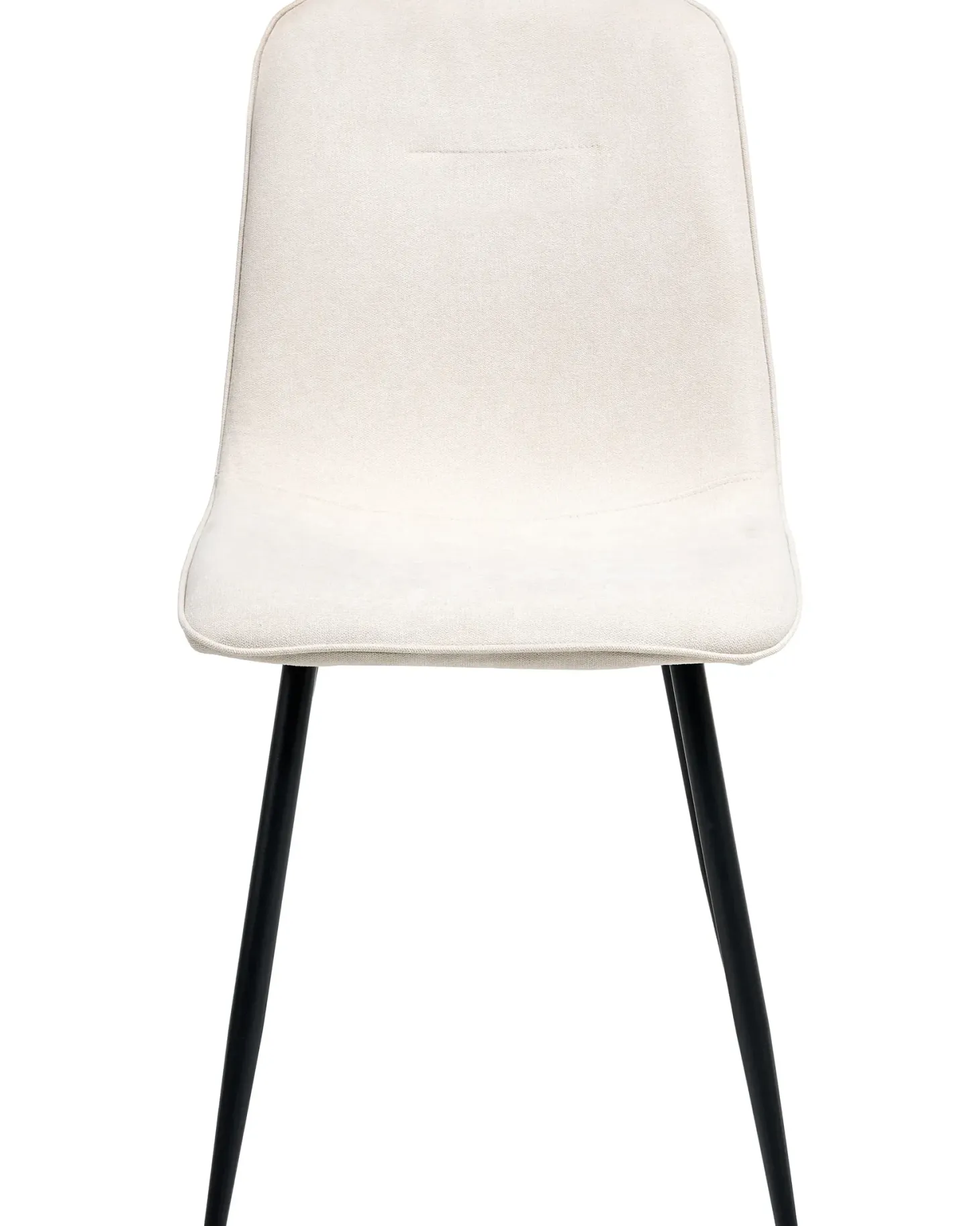 Sæt med 4 spisebordsstole TUSCOLA Lys Beige