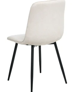 Sæt med 4 spisebordsstole TUSCOLA Lys Beige