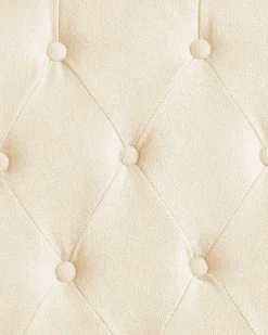 Sæt med 2 spisebordsstole VELVA Lys Beige