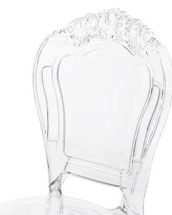 Sæt med 2 spisebordsstole VERMONT Transparent