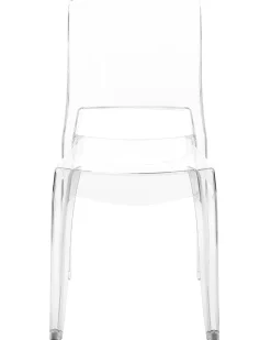 Sæt med 2 spisebordsstole WESTBRIDGE Transparent