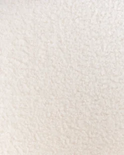 Sæt med 2 spisebordsstole WONDER Boucle Cremehvid