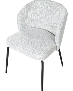 Sæt med 2 spisebordsstole ZANA Hvid/blå