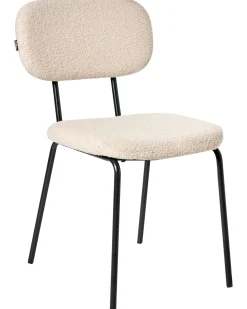 Sæt med 2 stole ADAIR Boucle Beige