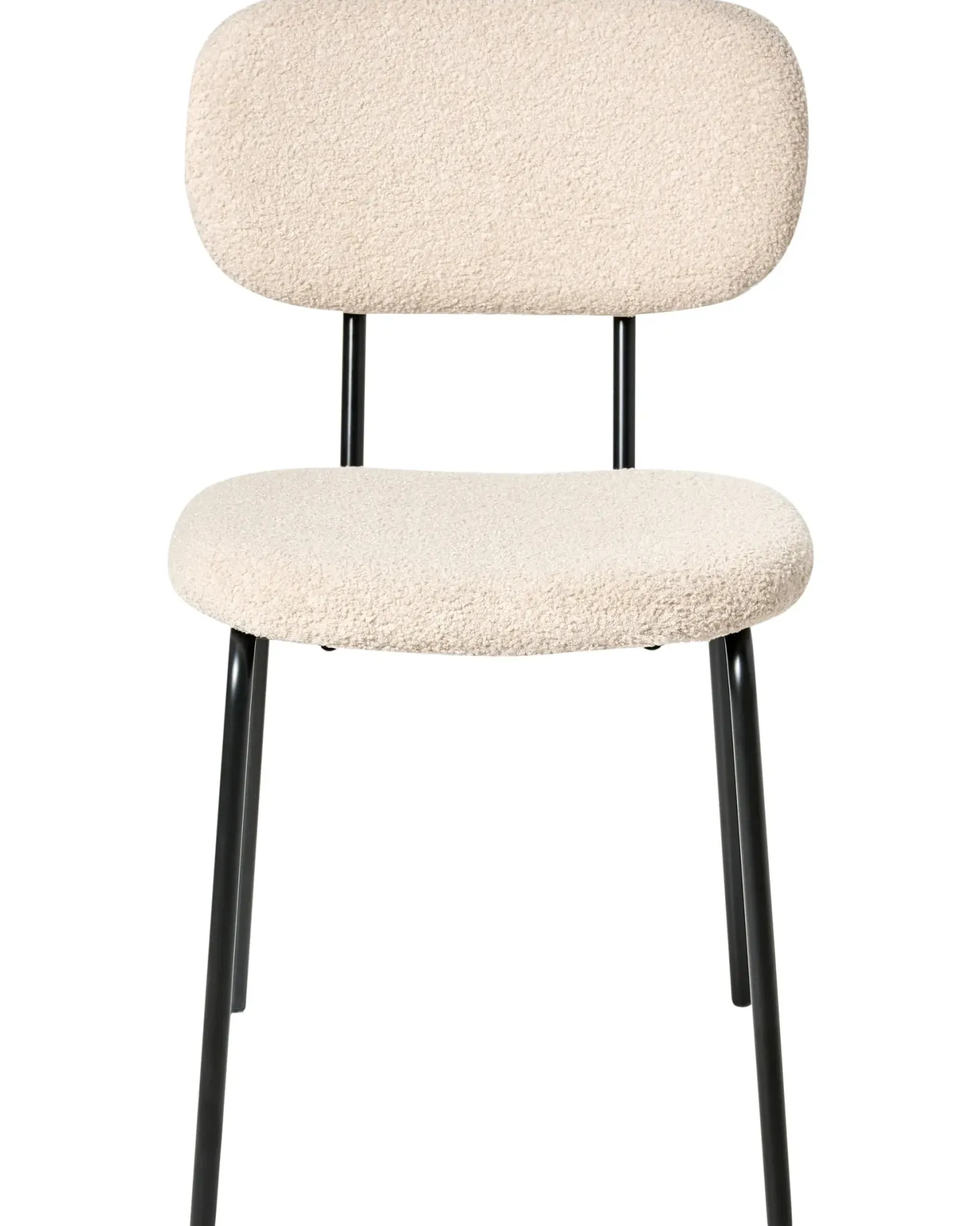 Sæt med 2 stole ADAIR Boucle Beige