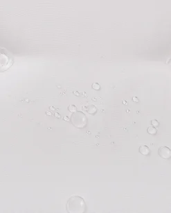 Sæt med 6 stole med puder AMANTEA Akacietræ Cremehvid