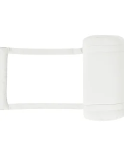 Sæt med 2 stole med puder AMANTEA PREMIUM Akacietræ Cremehvid