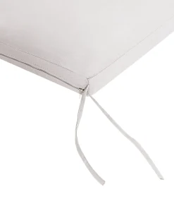 Sæt med 4 stole med puder ANCONA Metal Sort