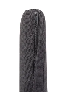 Sæt med 2 stole med puder CANETTO Metal Sort