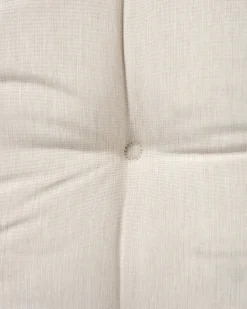 Sæt med 2 stole med puder MAUI PREMIUM Akacietræ Lys Beige