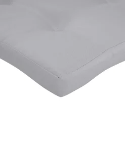 Sæt med 2 stole med puder MAUI PREMIUM Akacietræ Lysegrå
