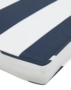 Sæt med 8 stole med puder SASSARI II Certificeret akacietræ Navy Blå