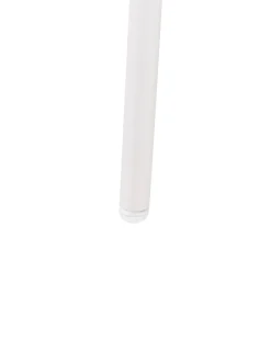 Sæt med 8 stole med puder TACENO Metal Hvid
