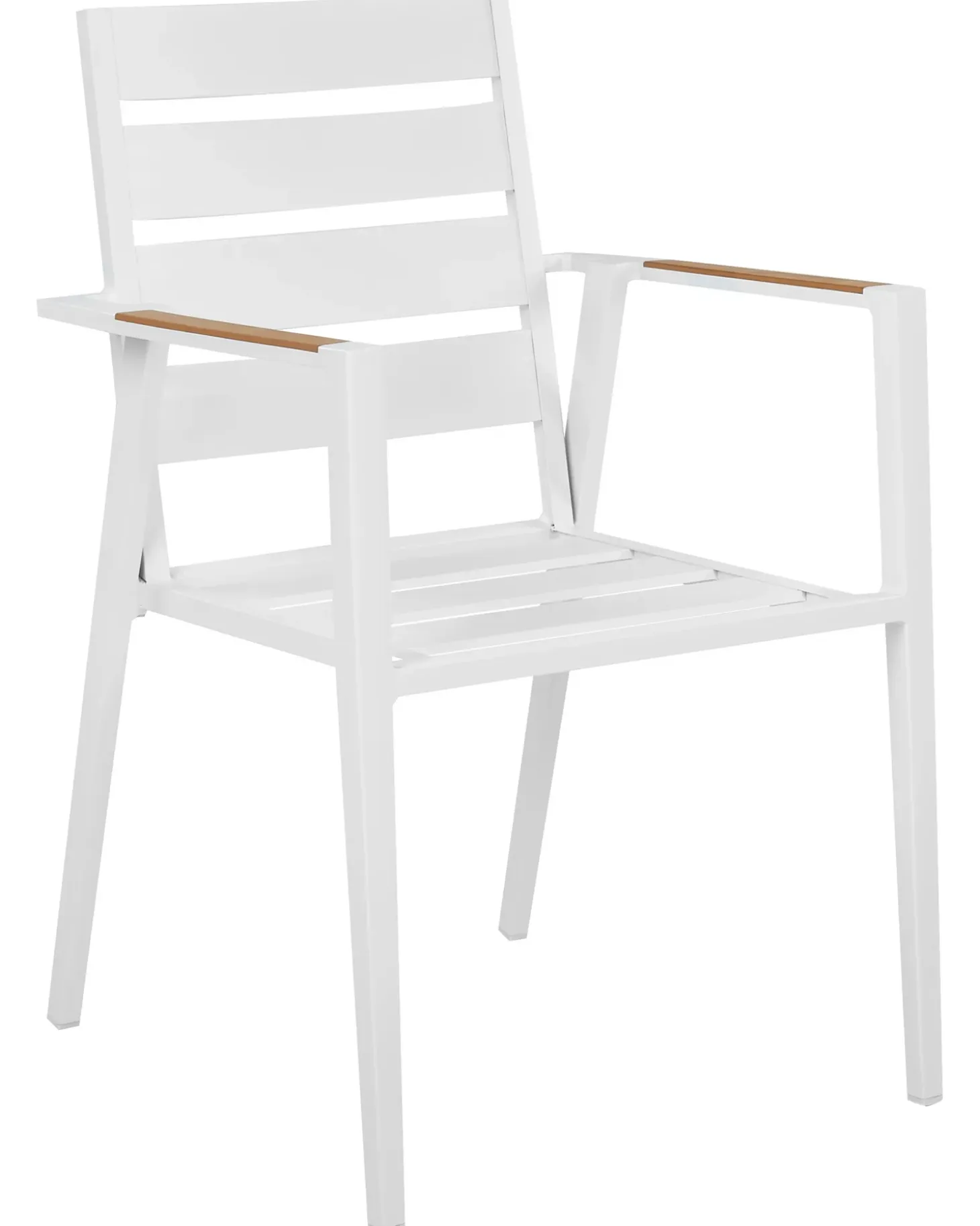 Sæt med 4 stole med puder TAVIANO Metal Grå