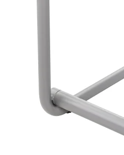 Stol med pude PONTE Metal Grå