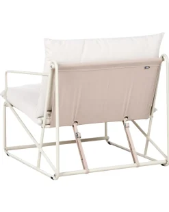Stol med pude PONTE Metal Lys Beige