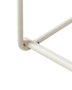 Stol med pude PONTE Metal Lys Beige