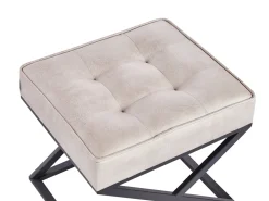 Taburet MURDO Kunstlæder Beige
