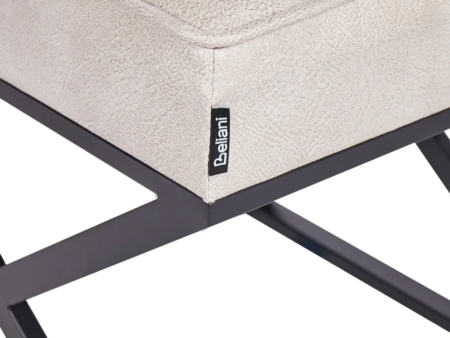 Taburet MURDO Kunstlæder Beige