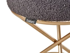 Taburet PRESHO Boucle Grå
