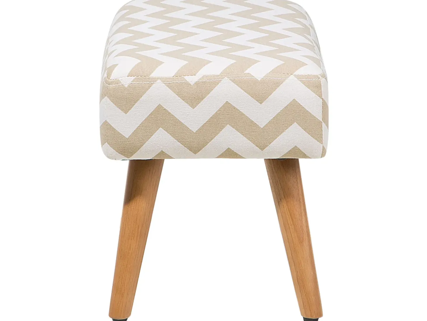 Taburet TAKOMA Bomuld Beige