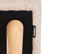 Taburet TAKOMA Boucle Lys Beige