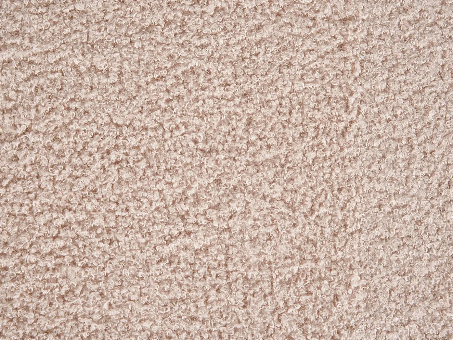 Taburet TAKOMA Boucle Lys Beige