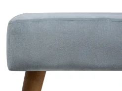 Taburet TAKOMA Velour Grå