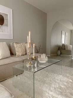 TIBRO 4 personers Hjørnesofa modul Højrevendt Lys Beige