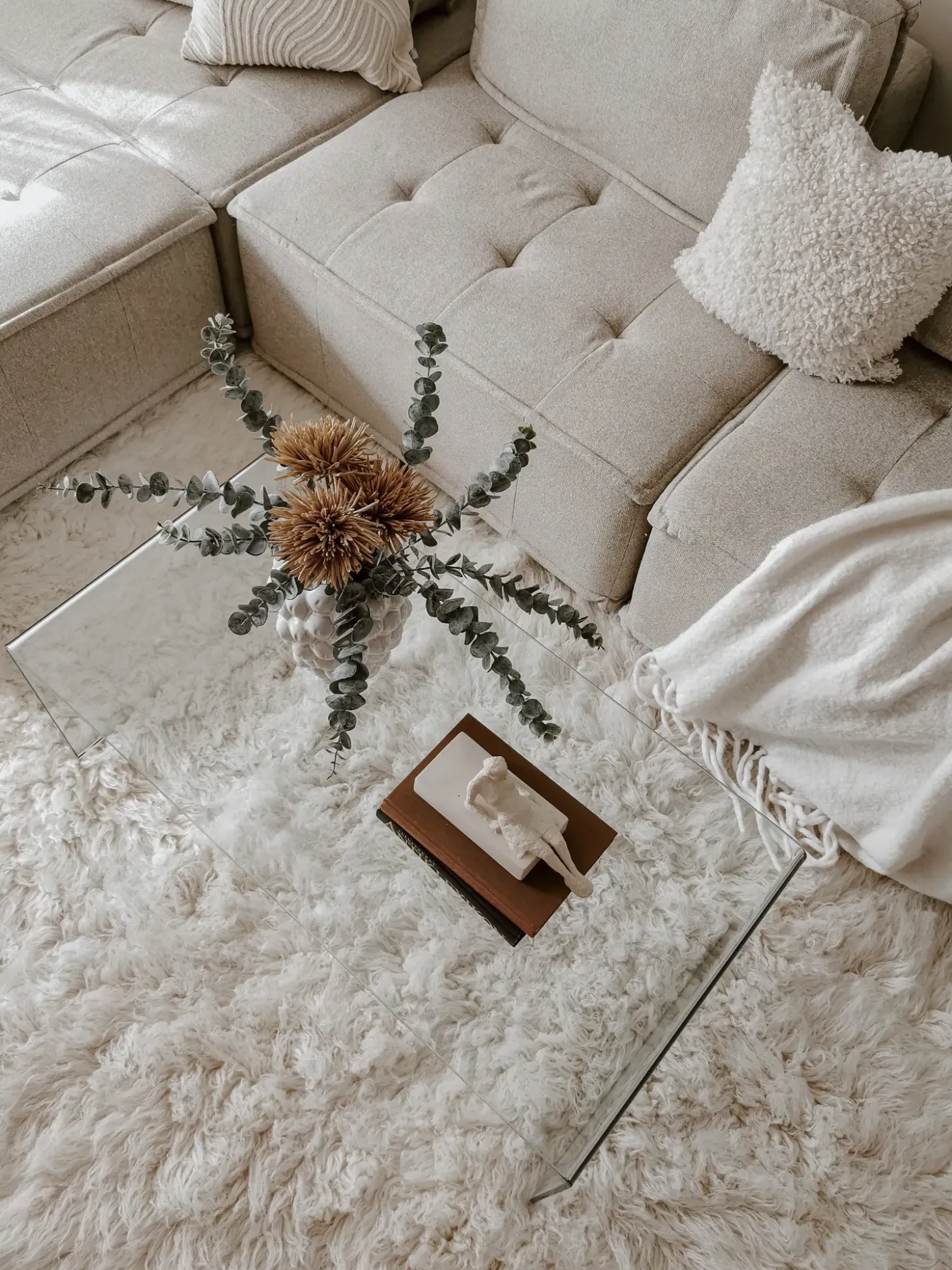 TIBRO 4 personers Hjørnesofa modul Højrevendt Lys Beige