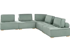 TIBRO 5 personers Hjørnesofa modul Venstrevendt Lysegrøn