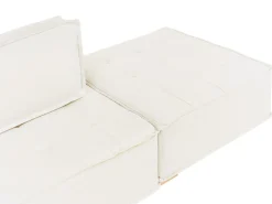 TIBRO 2 personers Modulsofa Cremehvid