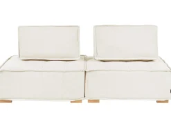 TIBRO 2 personers Modulsofa Cremehvid