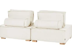 TIBRO 2 personers Modulsofa Cremehvid