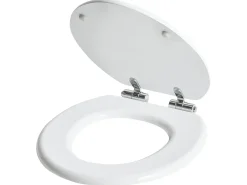 Toiletbræt MAZARUNI Soft close MDF Hvid