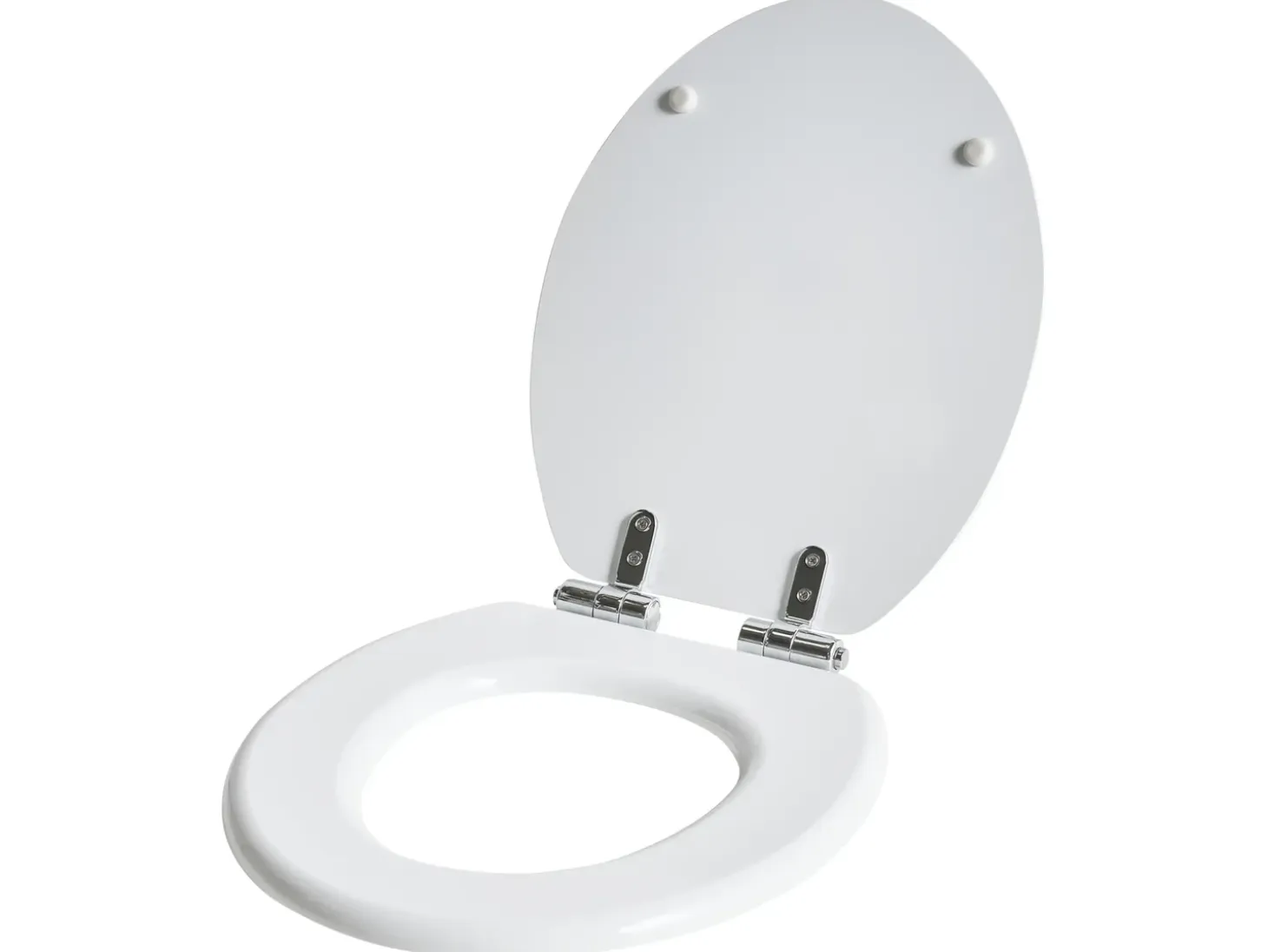 Toiletbræt MAZARUNI Soft close MDF Hvid