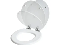 Toiletbræt MAZARUNI Soft close MDF Hvid
