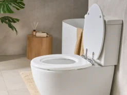 Toiletbræt MAZARUNI Soft close MDF Hvid