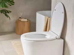 Toiletbræt PAPURI Soft close Duroplast Hvid