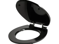 Toiletbræt INIRIDA Soft close MDF Sort