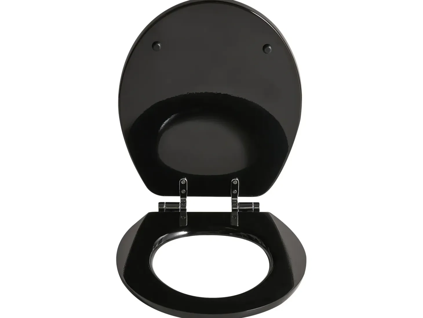 Toiletbræt INIRIDA Soft close MDF Sort