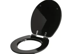 Toiletbræt INIRIDA Soft close MDF Sort