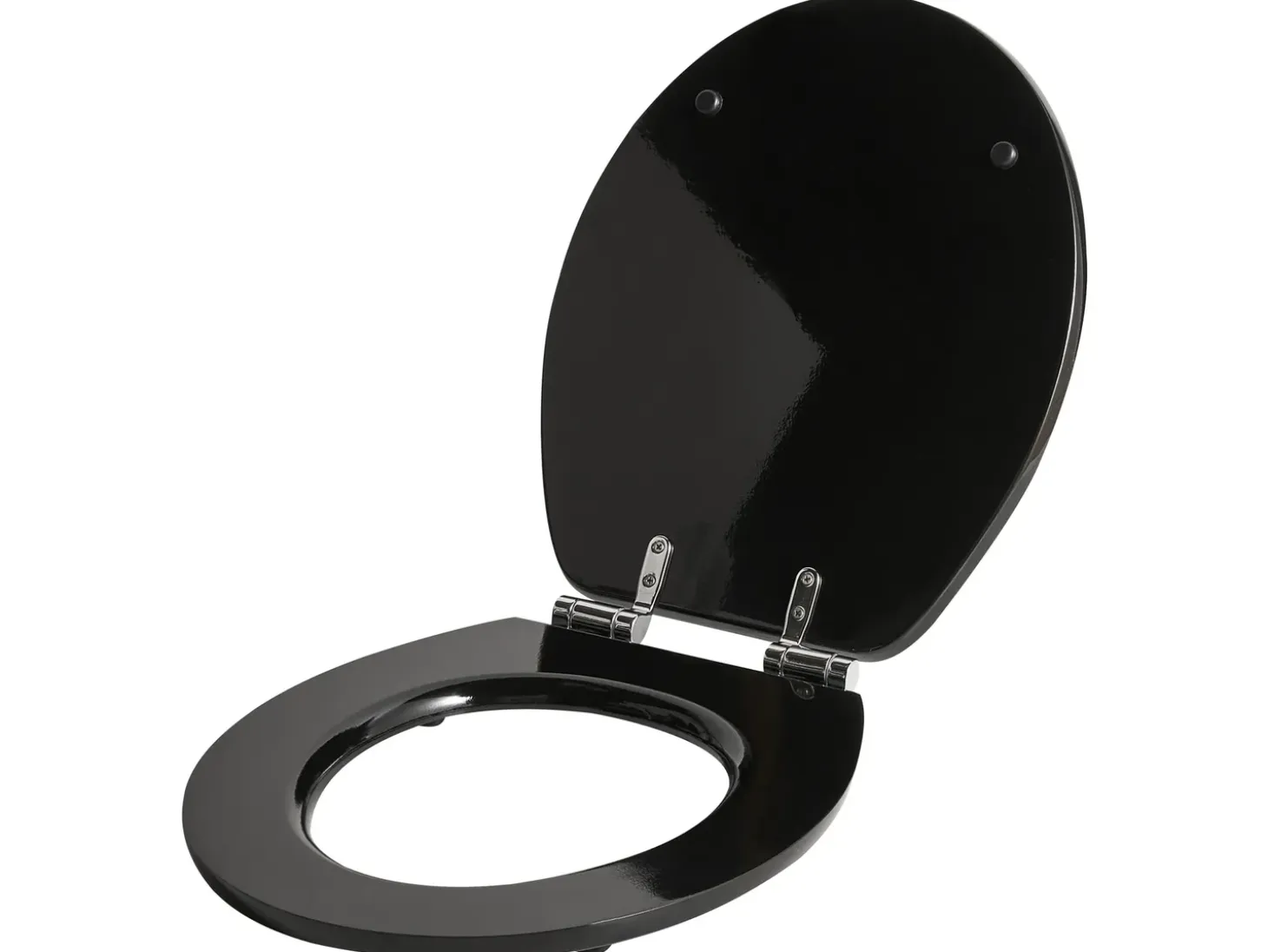 Toiletbræt INIRIDA Soft close MDF Sort