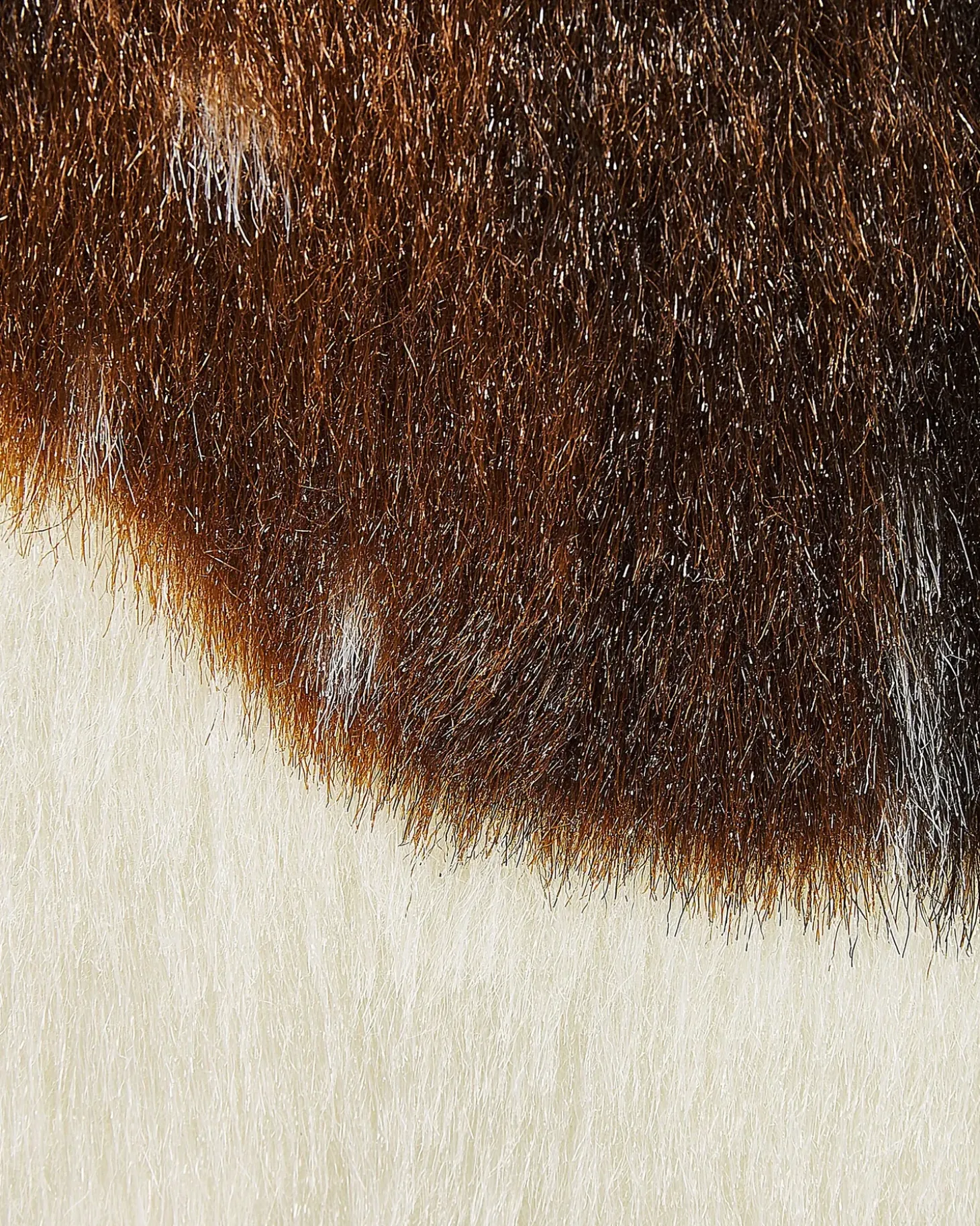 Tæppe af imiteret koskind NAMBUNG Brun 60 x 90 cm