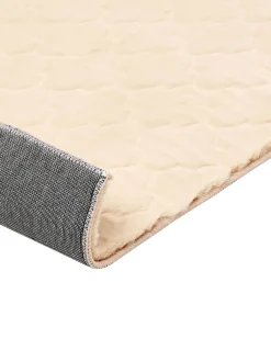 Tæppe af kunstpels GHARO Beige 160 x 230 cm