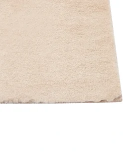 Tæppe af kunstpels MIRPUR Beige 80 x 150 cm