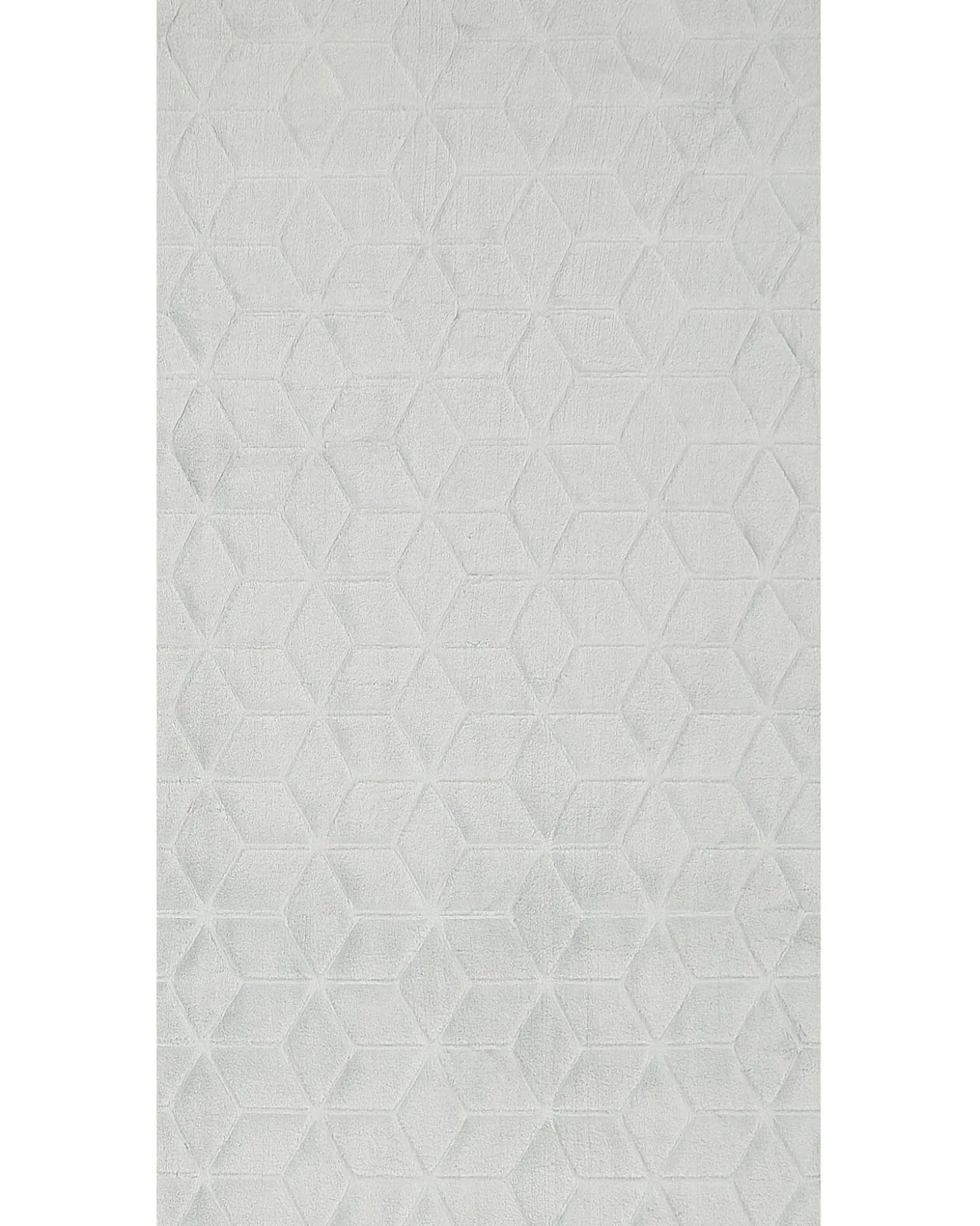 Tæppe af kunstpels THATTA Lysegrå 80 x 150 cm
