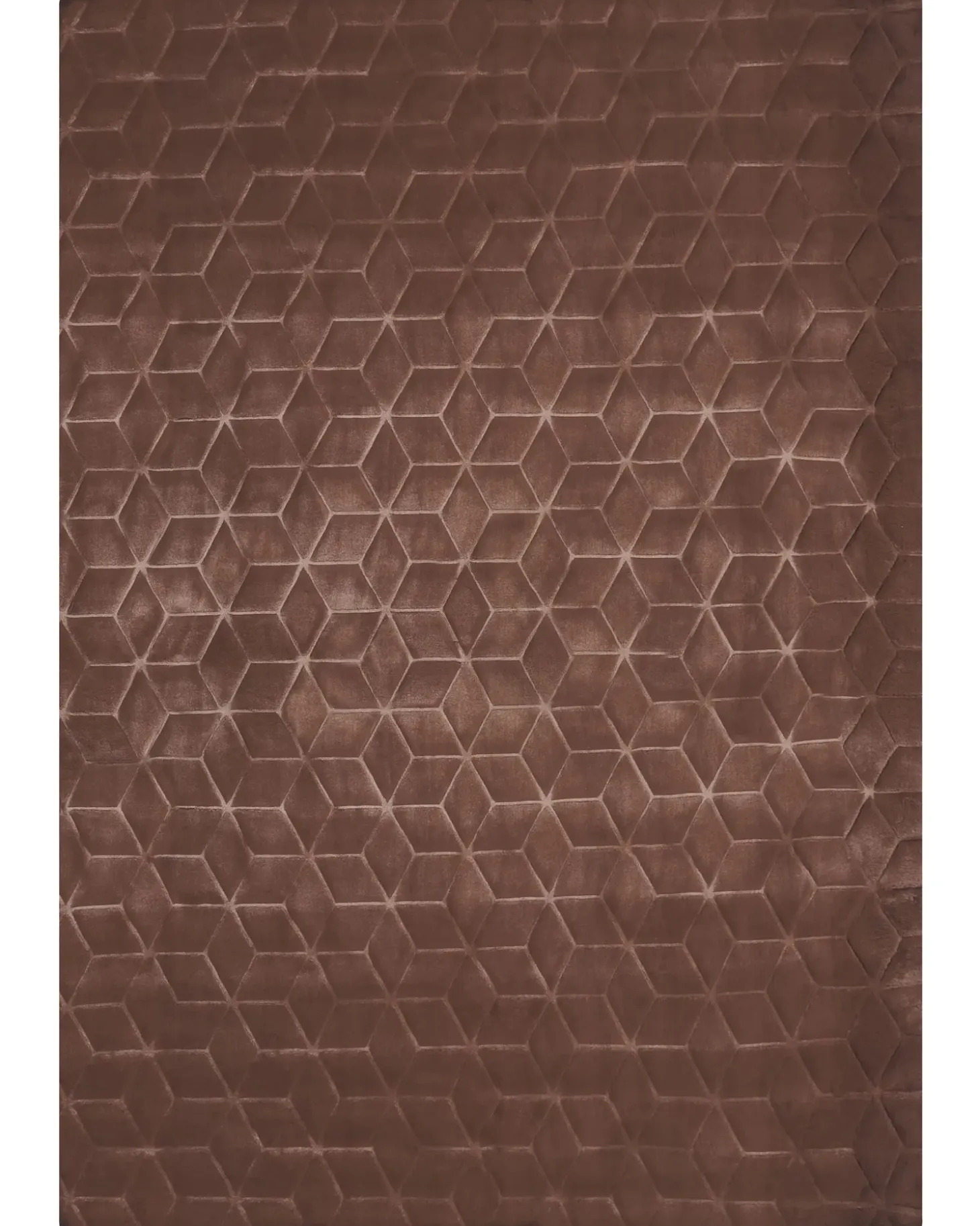 Tæppe af kunstpels THATTA Brun 160 x 230 cm